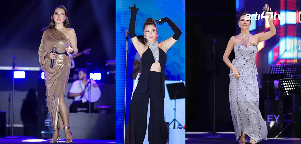 Kayseri’de Ebru Yaşar Fırtınası: Sahne Şıklığı ve Performansıyla Unutulmaz Gece