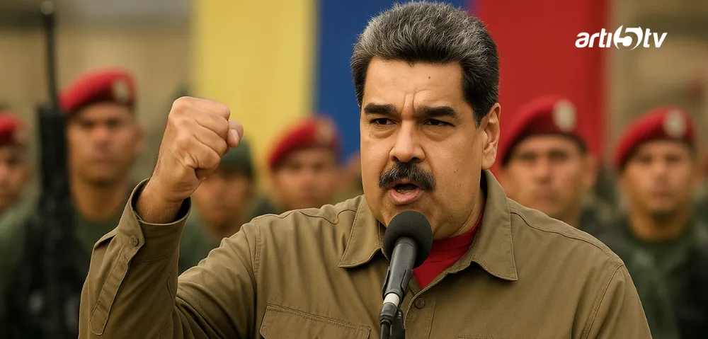 Maduro Dünyaya Meydan Okudu: Ulus Silah Başında!
