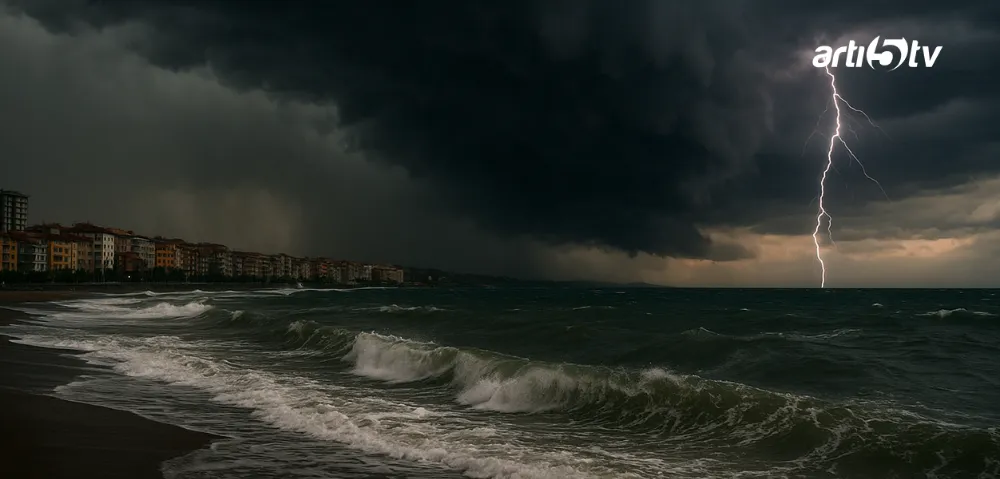 Meteoroloji’den Peş Peşe Uyarılar! Marmara ve Kuzey Ege’de Fırtına Kapıda