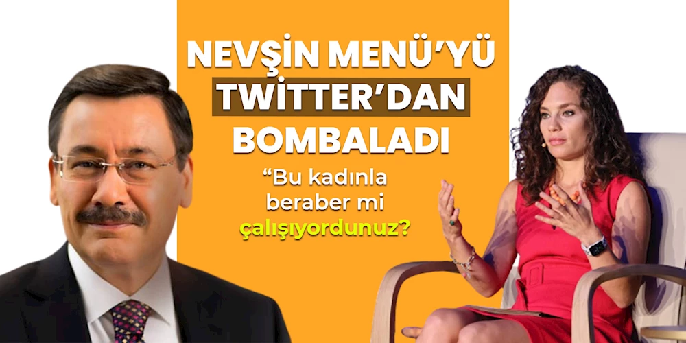 Melih Gökçek Twitter’dan Nevşin Mengü’yü bombaladı!  