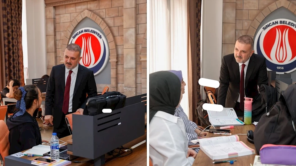 Ders çalışmayı sevdiren adres: Sincan Belediyesi Millet Kıraathanesi