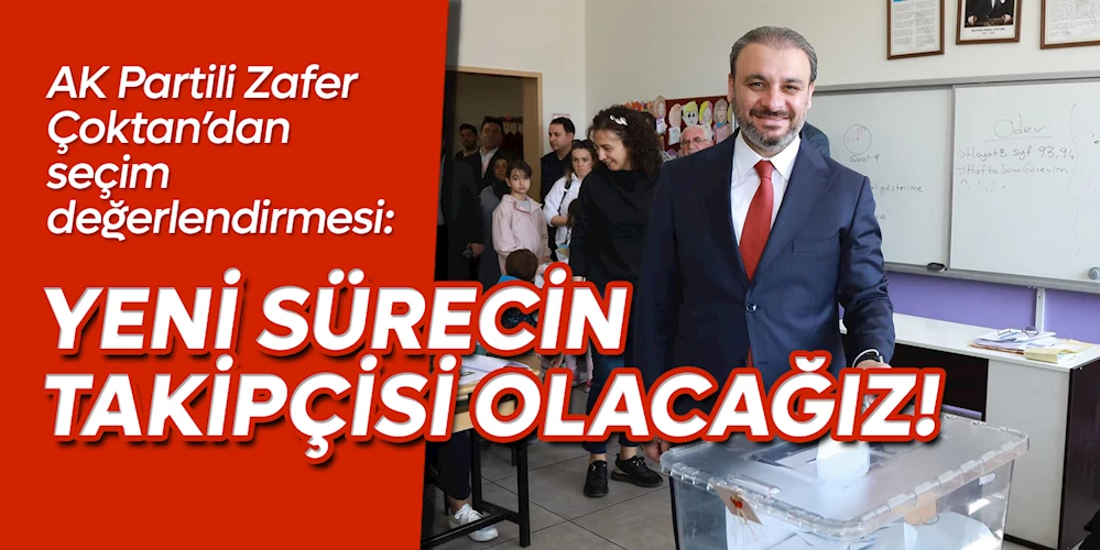 Keçiören Adayı Zafer Çoktan konuştu!