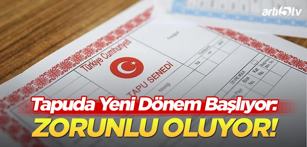 Tapuda Yeni Dönem: 3 Boyutlu Sayısal Yapı Modeli Zorunlu Oluyor