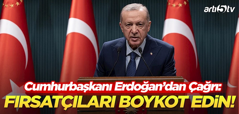 Kabine Toplantısında Erdoğan