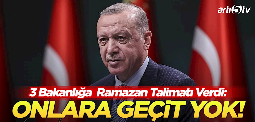 Cumhurbaşkanı Erdoğan: Ramazan Fırsatçılığına Geçit Yok!