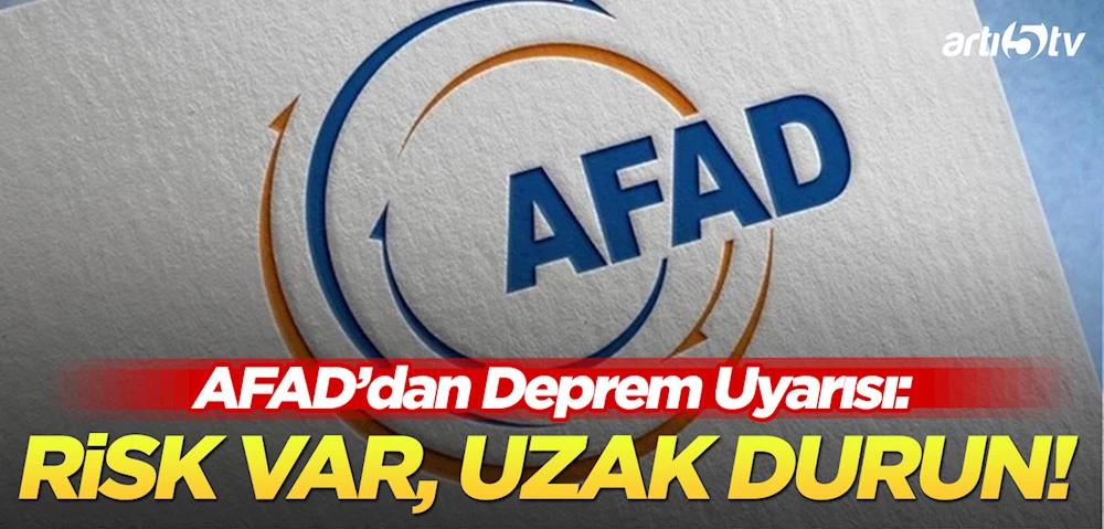 AFAD’dan İstanbul Depremi Açıklaması: 184 Artçı, Riskli Binalardan Uzak Durun
