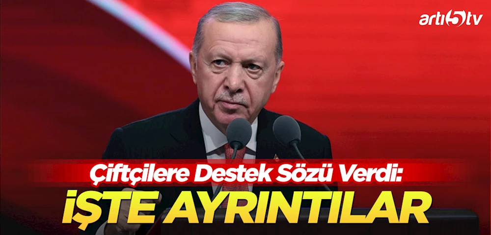 Cumhurbaşkanı Erdoğan: Zirai Don Gıda Arzını Tehdit Etmiyor