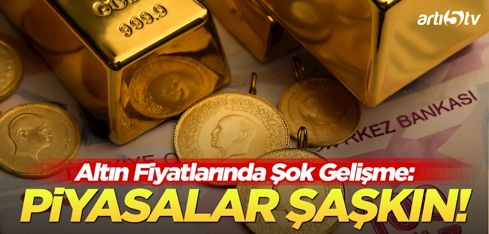 Altın Fiyatlarında Şok Gelişme: Gram Altın 4 Bin TL’nin Altına Düştü!