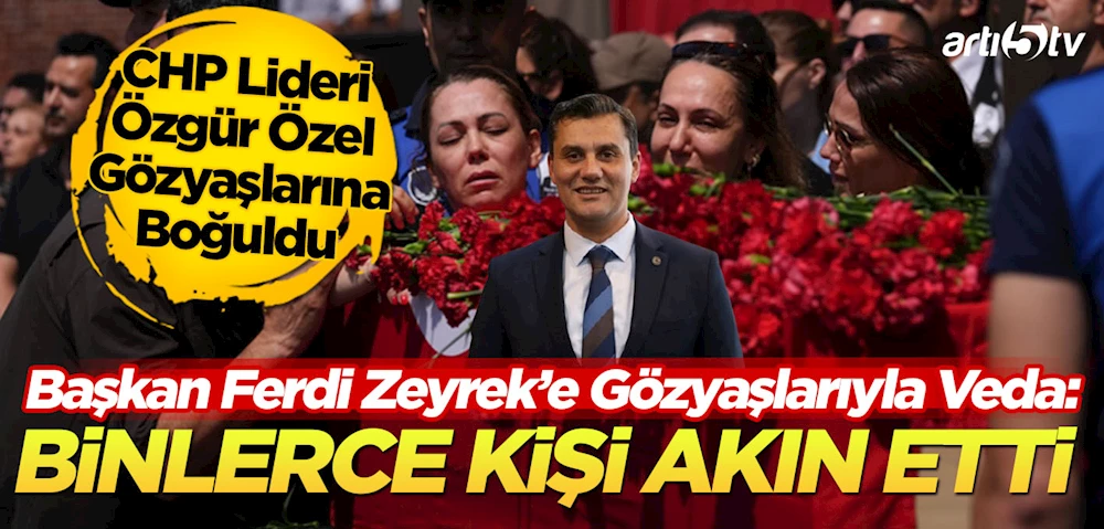 Manisa Yasta: Başkan Ferdi Zeyrek’e Gözyaşlarıyla Veda